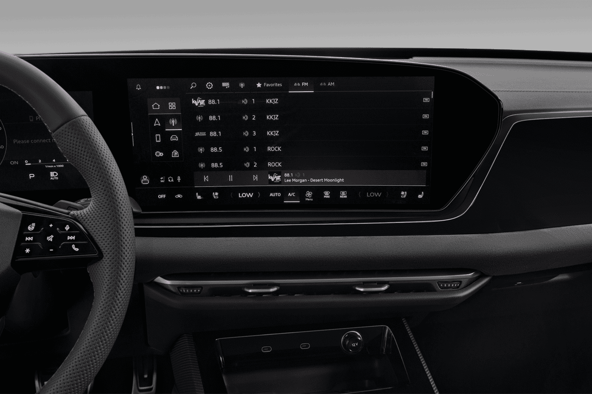 Audiosystem eines Audi S5 Limousine 