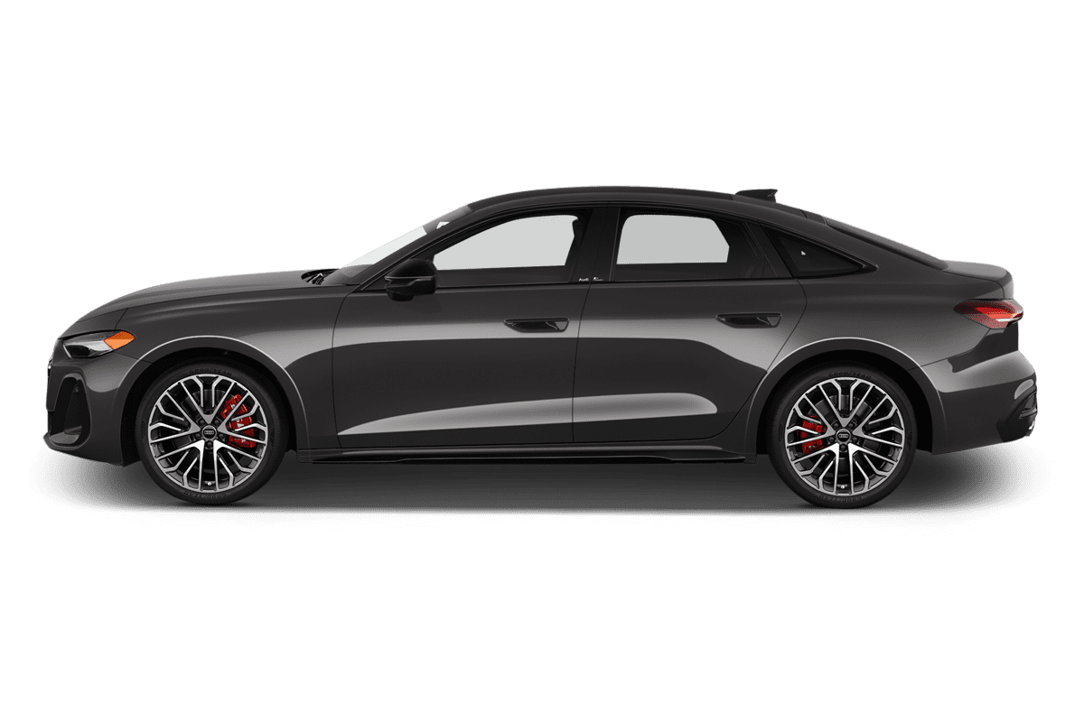 Seitenansicht eines Audi S5 Limousine 