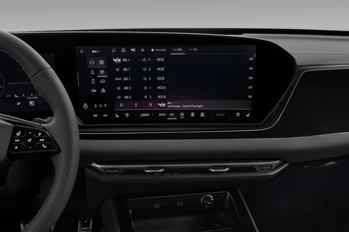 Audiosystem eines Audi S5 Limousine 