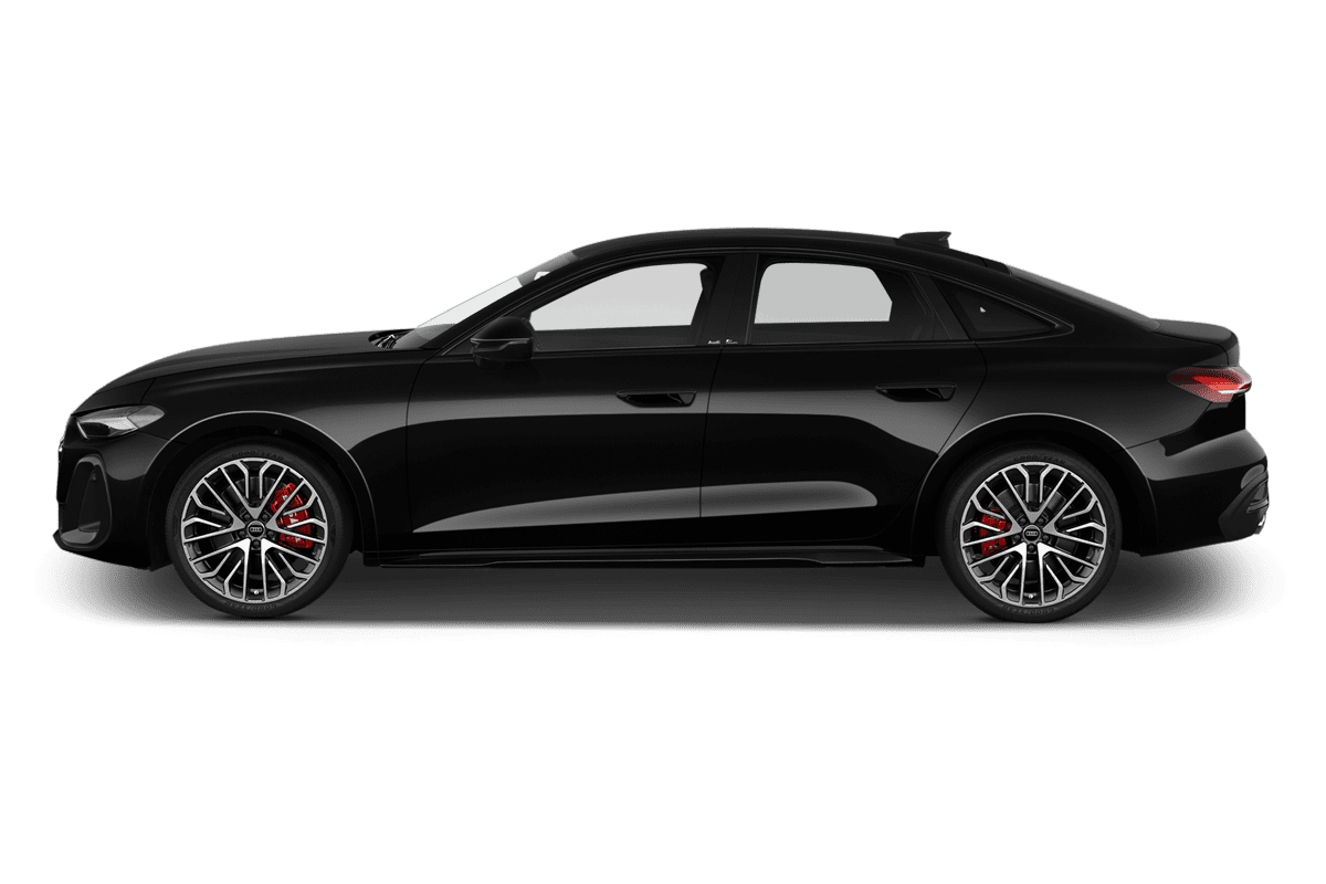 Seitenansicht eines Audi S5 Limousine 