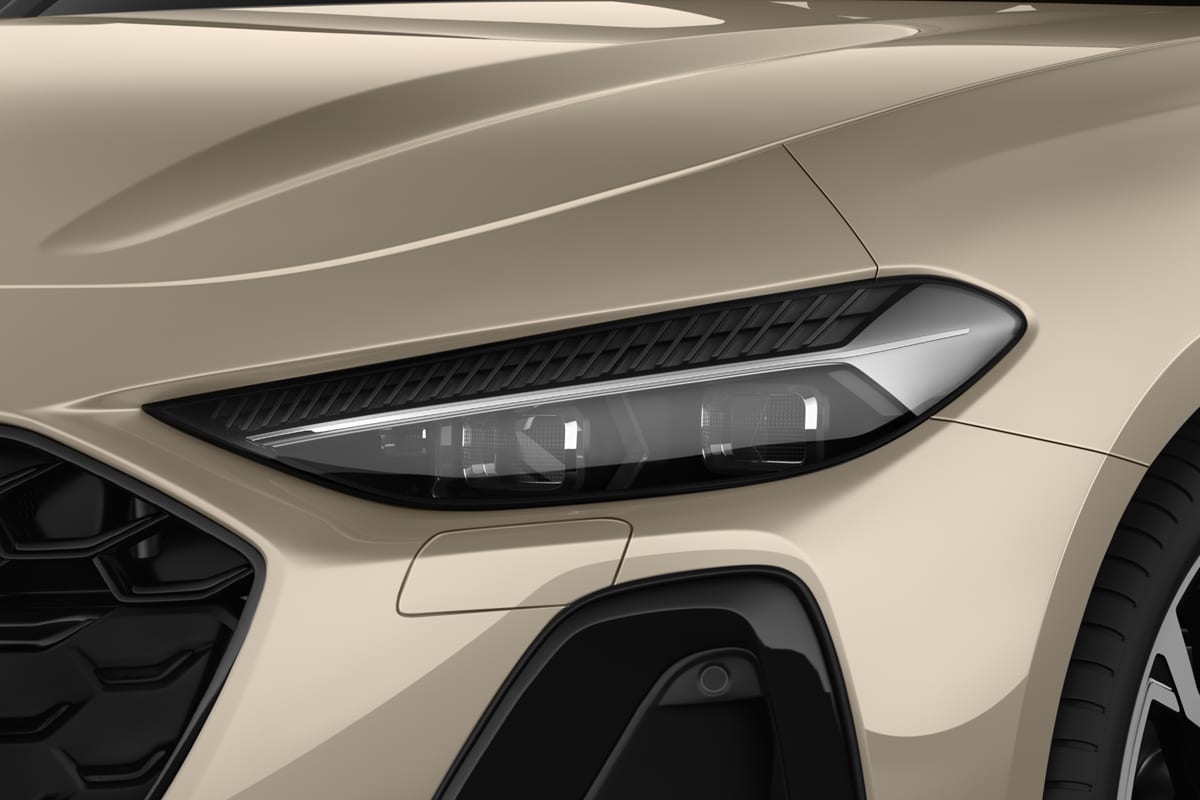 Frontscheinwerfer eines Audi S5 Avant 