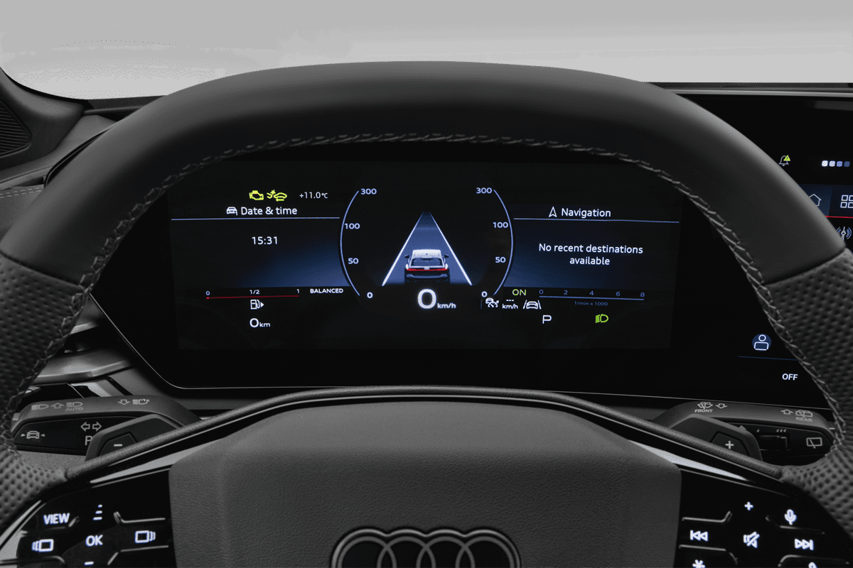 Kombiinstrument eines Audi S5 Avant 