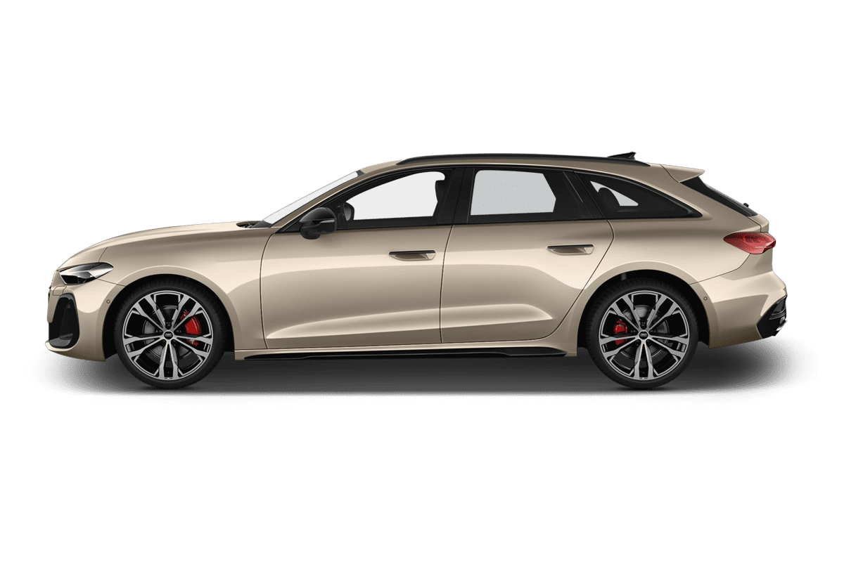 Seitenansicht eines Audi S5 Avant 