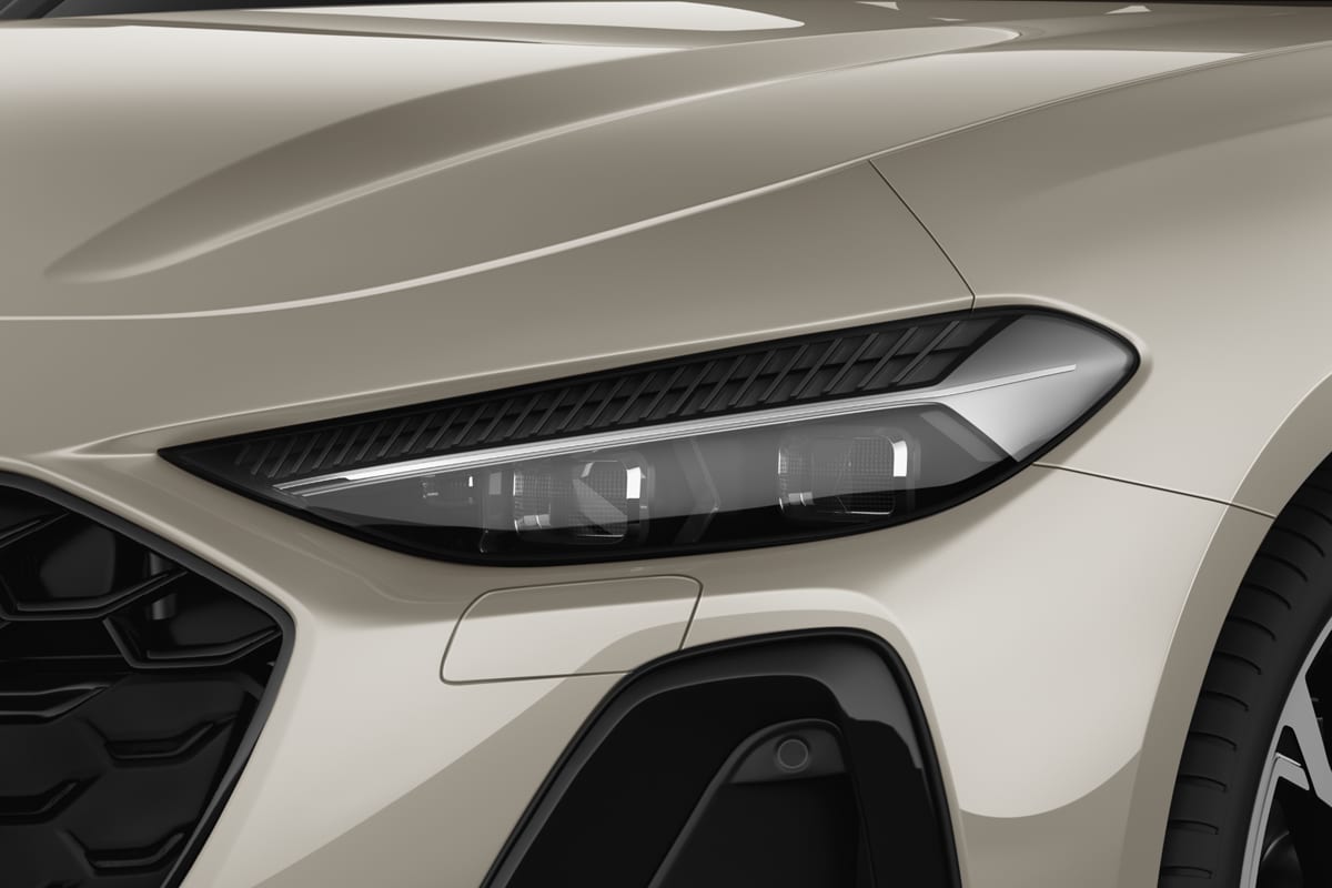 Frontscheinwerfer eines Audi S5 Avant