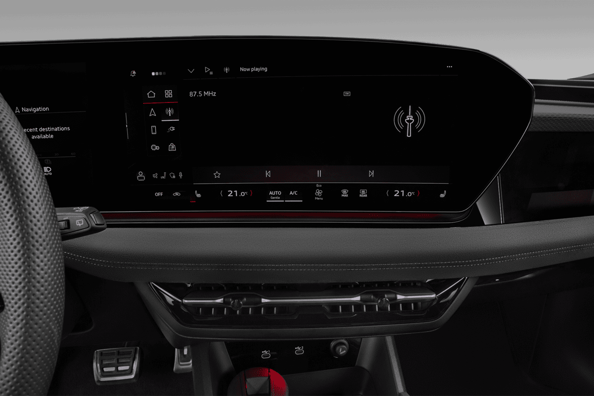 Audiosystem eines Audi S6 Avant e-tron 