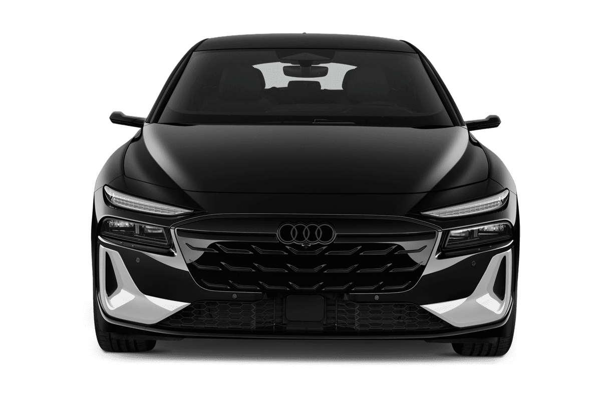 Frontansicht eines Audi S6 Avant e-tron , freigestellt