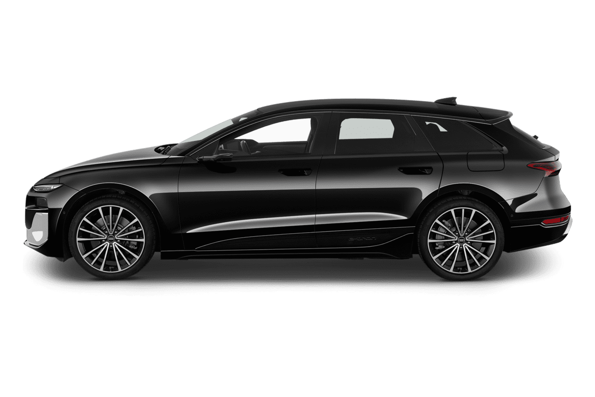 Seitenansicht eines Audi S6 Avant e-tron 