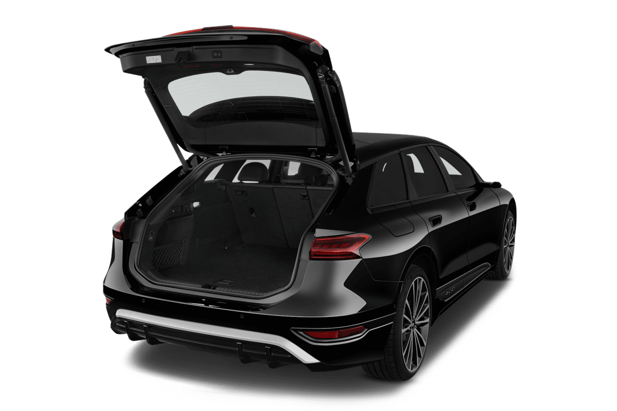 Kofferraum eines Audi S6 Avant e-tron 