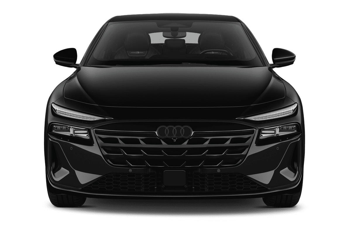 Frontansicht eines Audi S6 Sportback e-tron , freigestellt