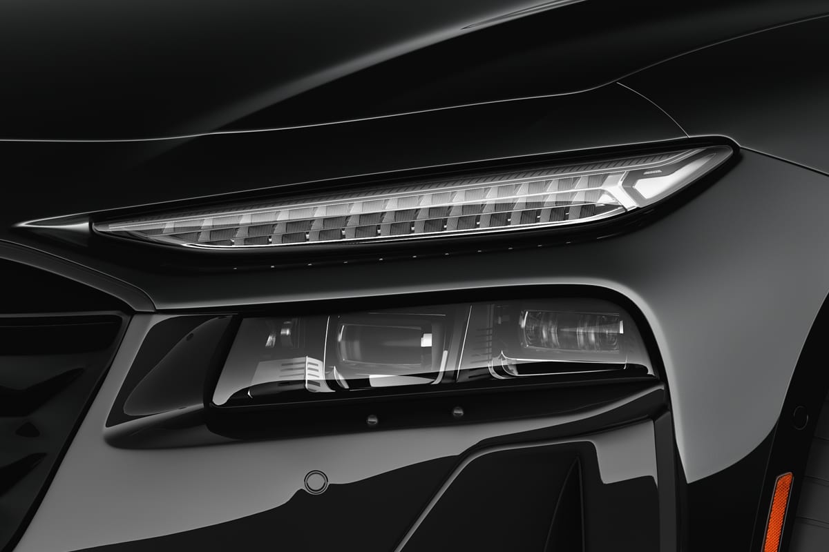 Frontscheinwerfer eines Audi S6 Sportback e-tron 