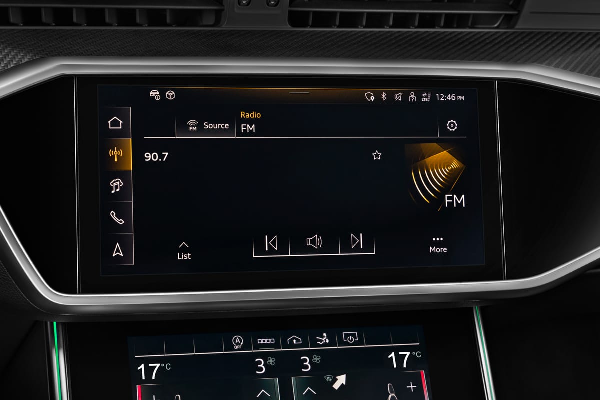 Audiosystem eines Audi S7 Sportback