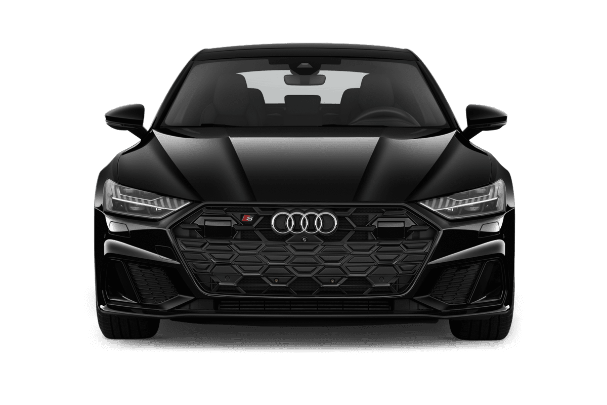 Frontansicht eines Audi S7 Sportback, freigestellt