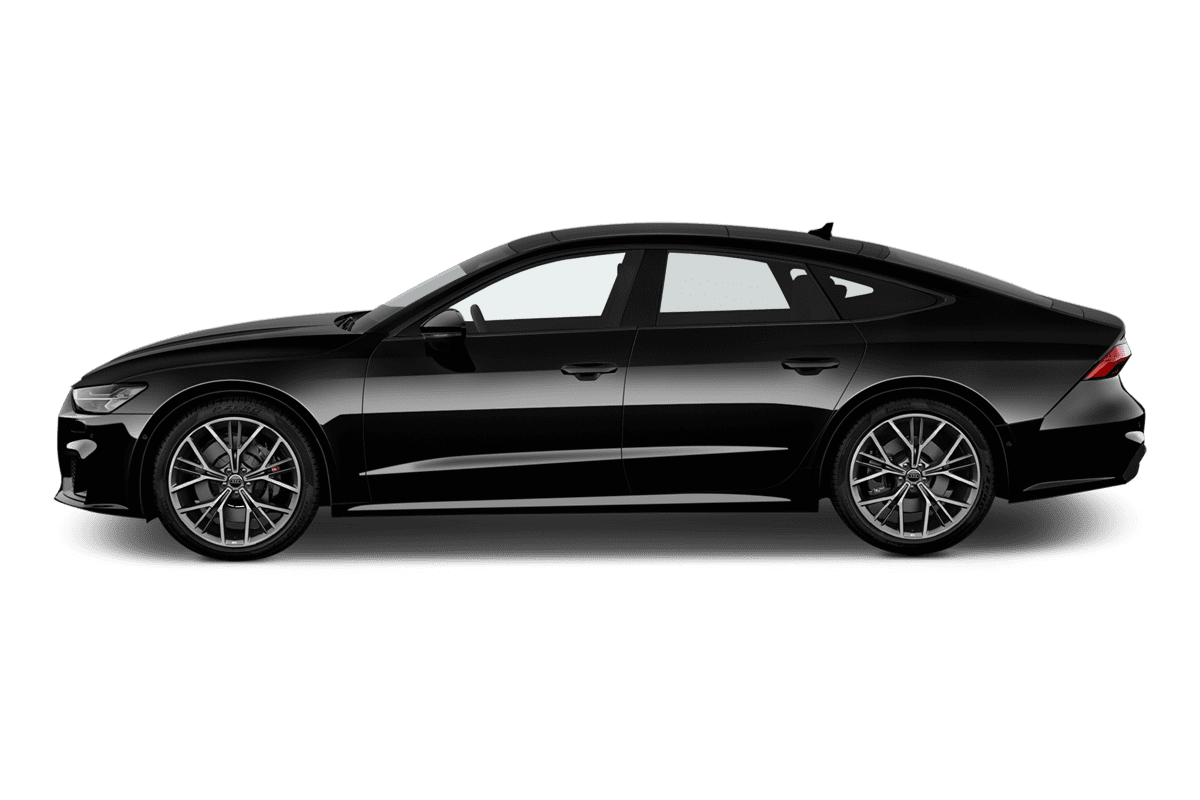 Seitenansicht eines Audi S7 Sportback