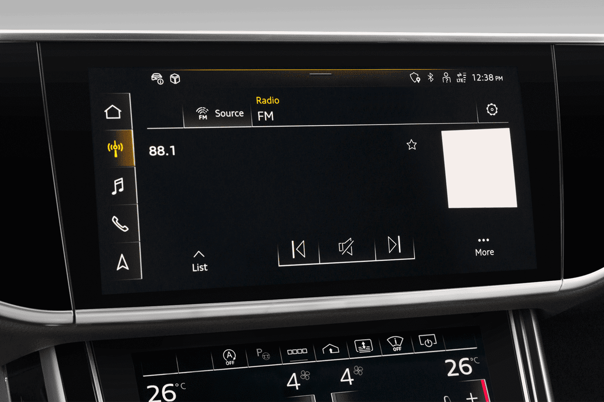 Audiosystem eines Audi S8