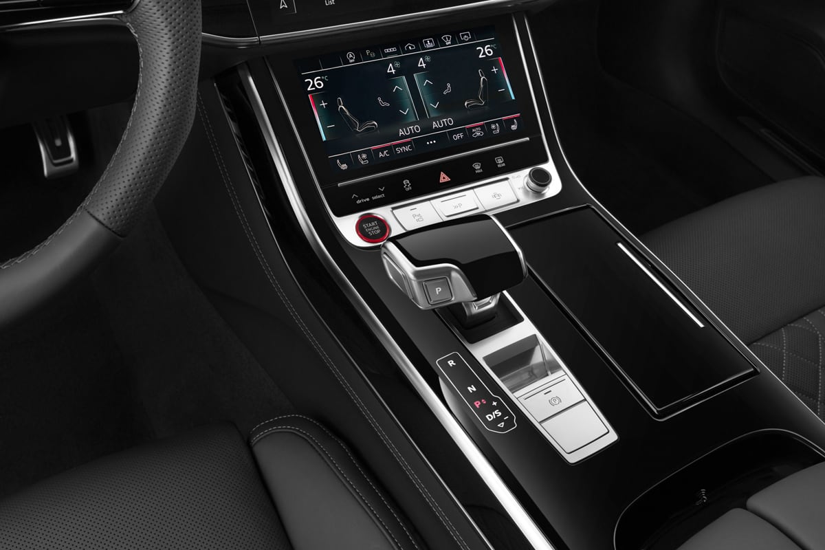 Schaltknüppel eines Audi S8
