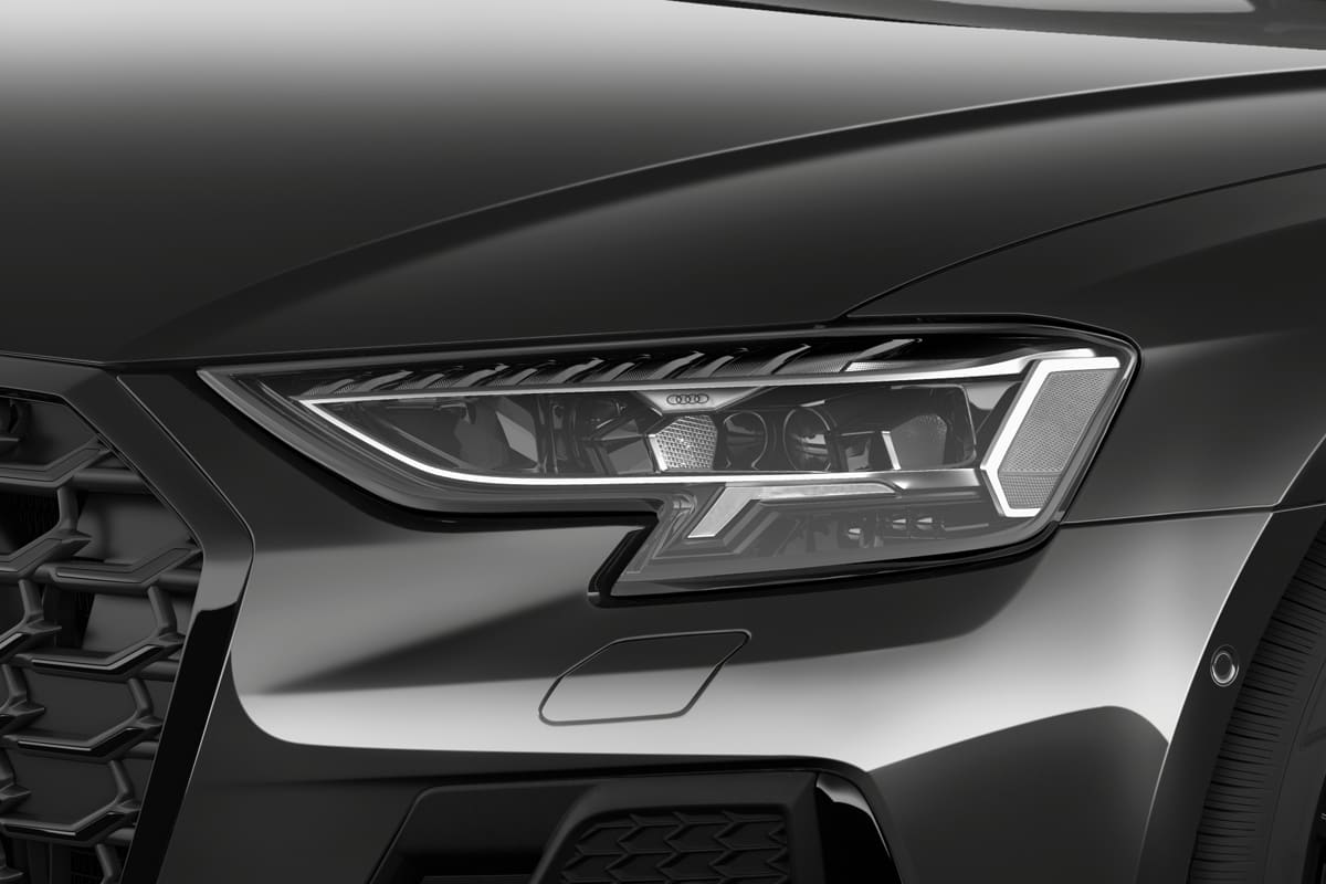 Frontscheinwerfer eines Audi S8