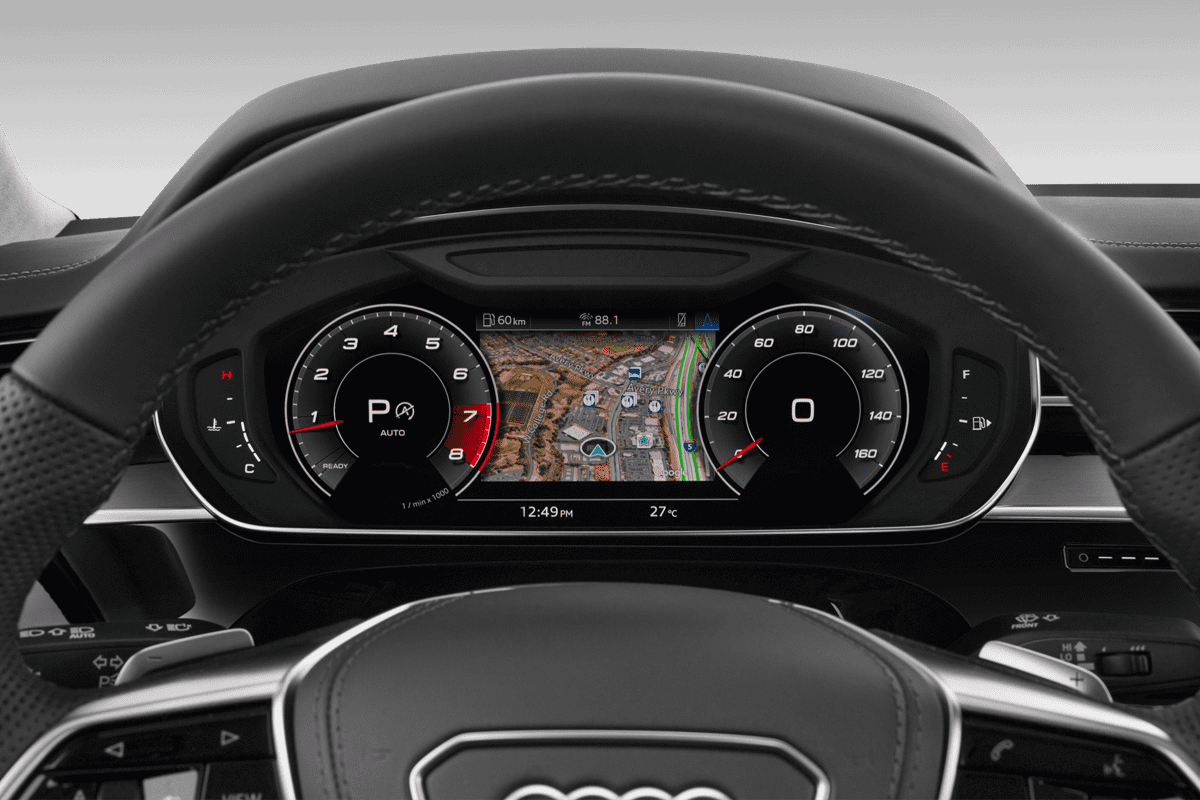 Kombiinstrument eines Audi S8