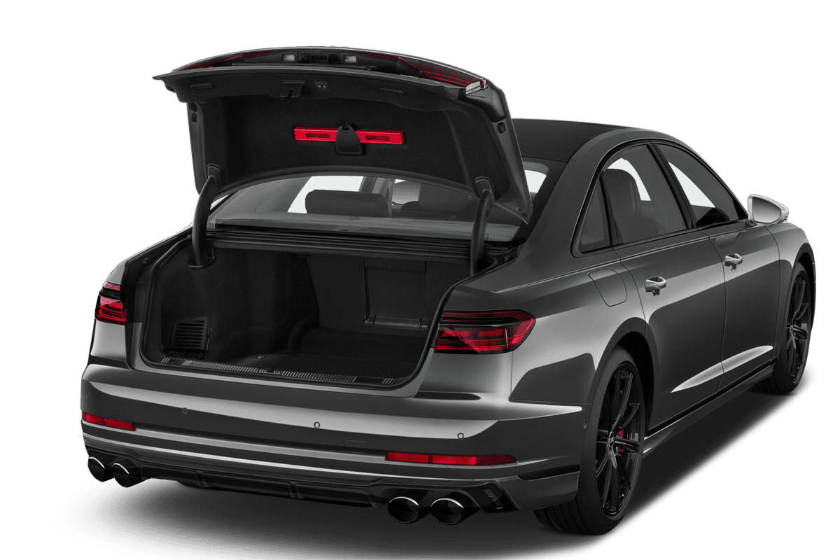Kofferraum eines Audi S8