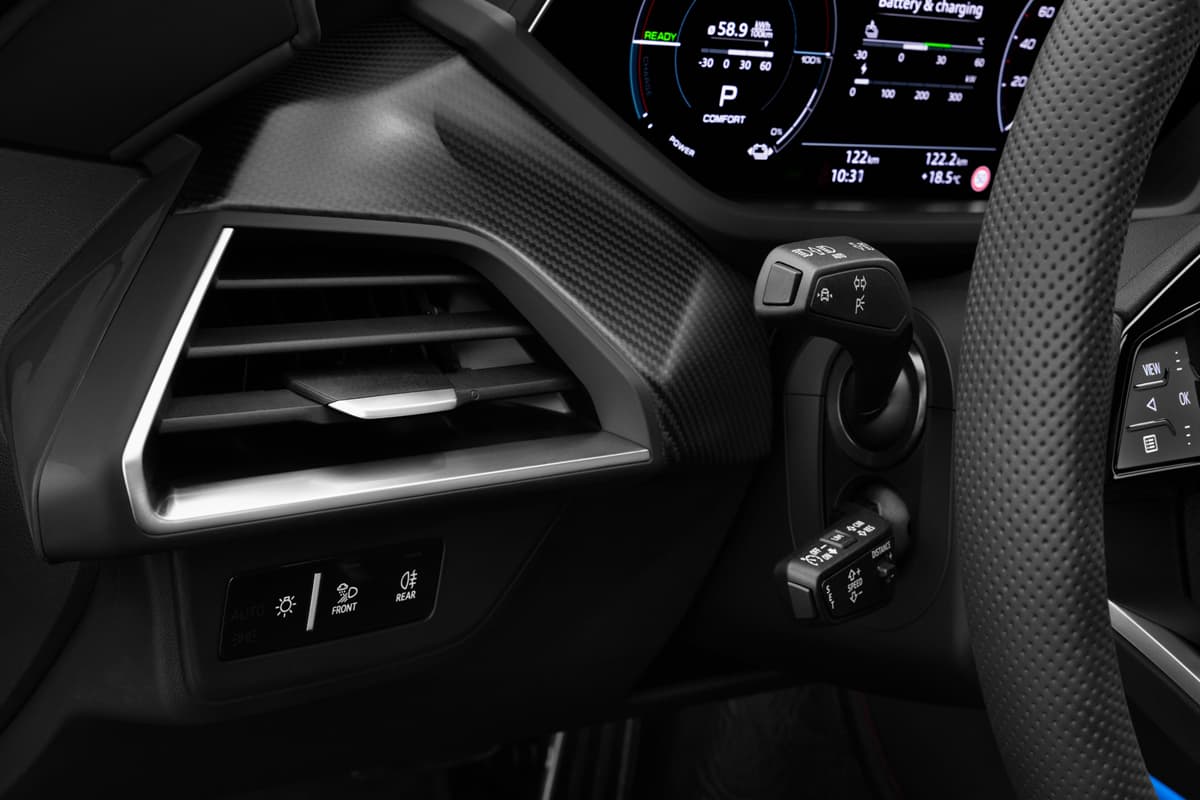 Lüftung eines Audi e-tron GT