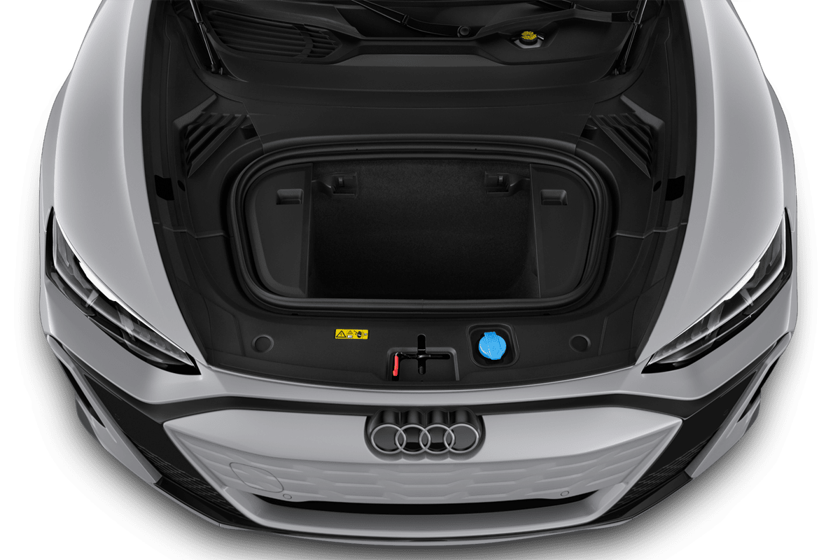 Motorraum eines Audi e-tron GT