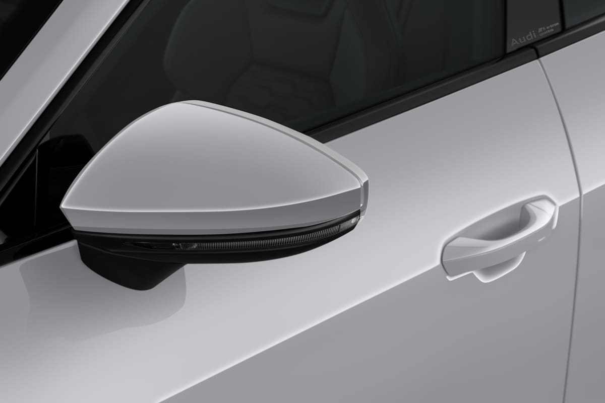 Rückspiegel eines Audi e-tron GT