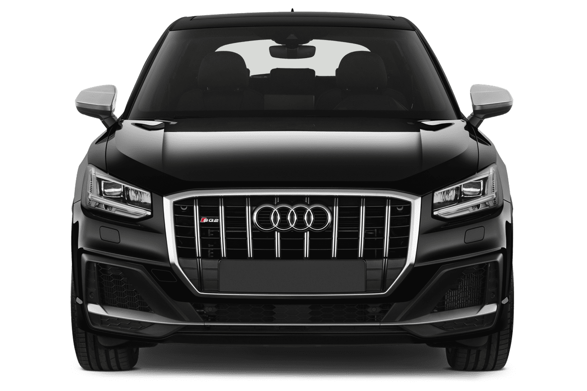 Frontansicht eines Audi SQ2 , freigestellt