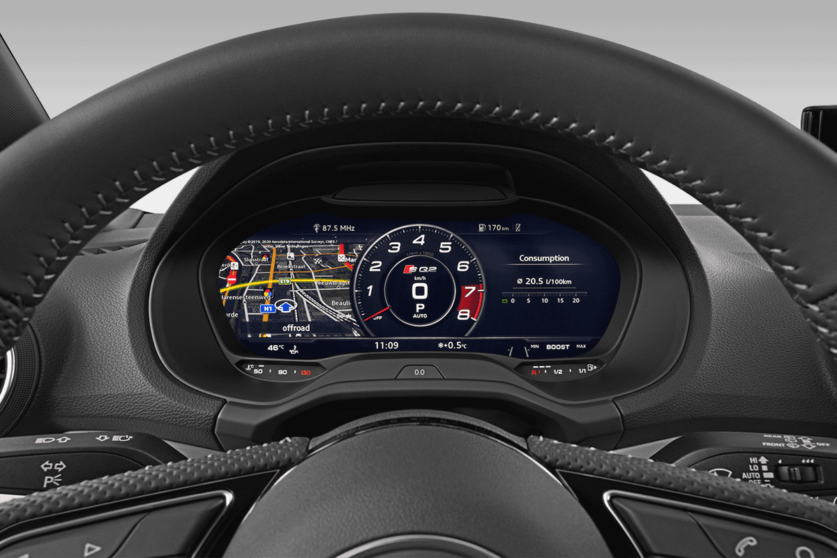 Kombiinstrument eines Audi SQ2 