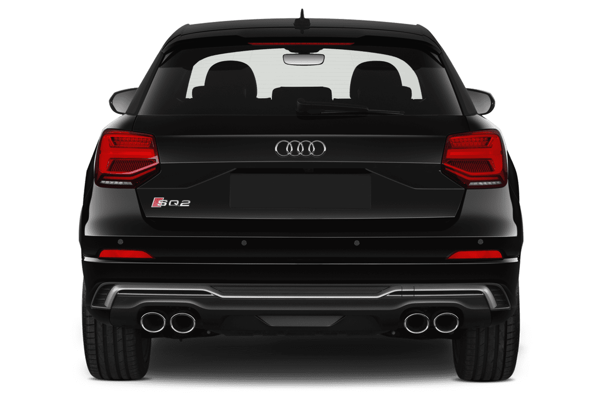 Heckansicht eines Audi SQ2 