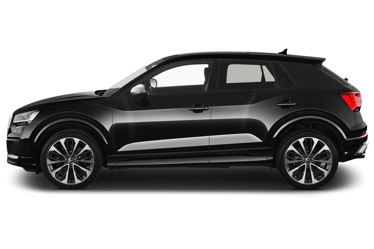 Seitenansicht eines Audi SQ2 