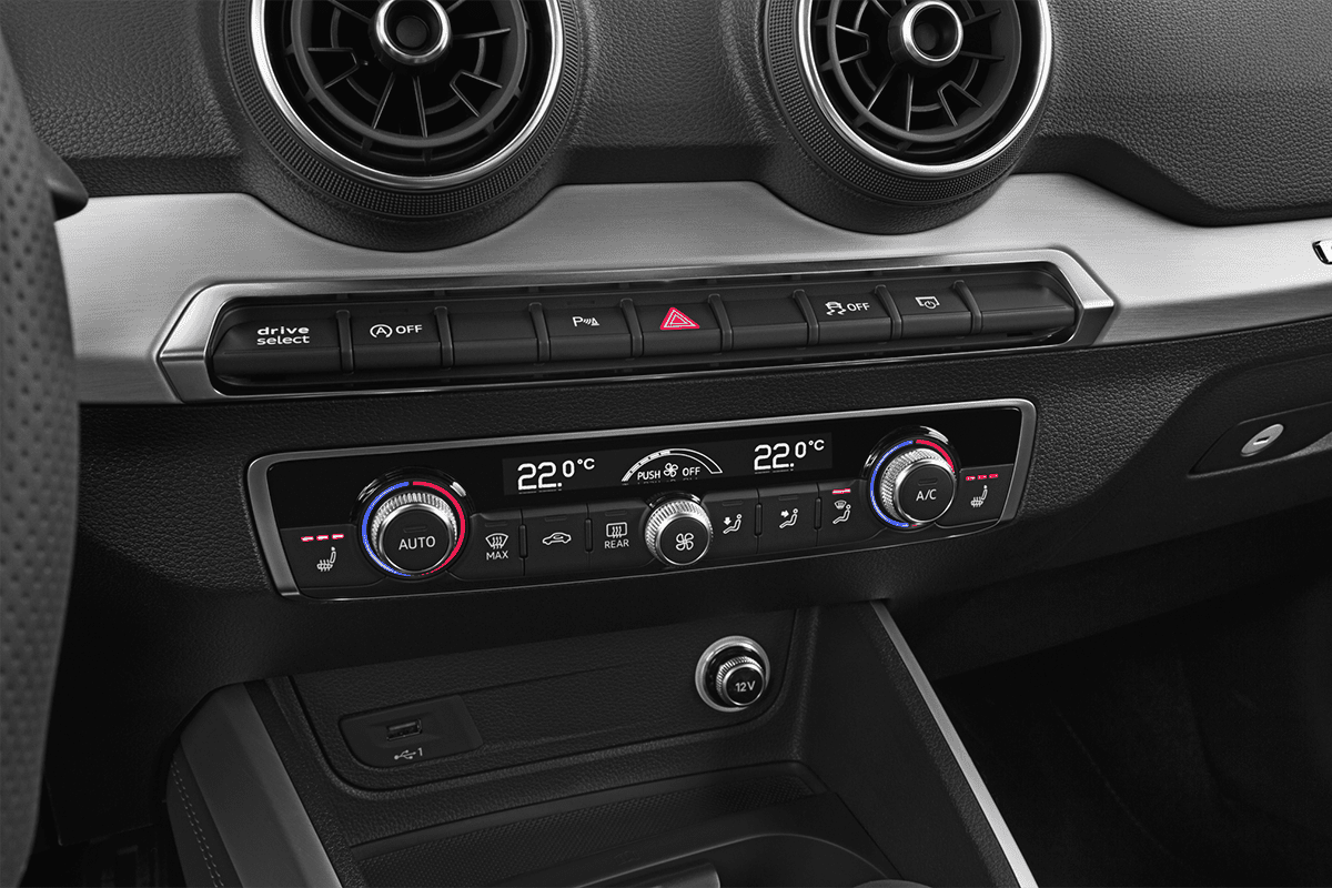 Klimasteuerung eines Audi SQ2 