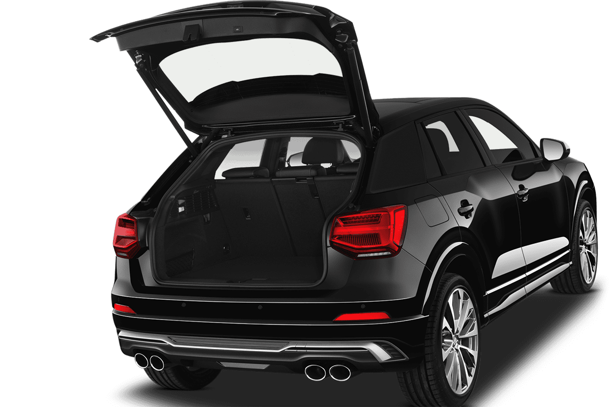 Kofferraum eines Audi SQ2 