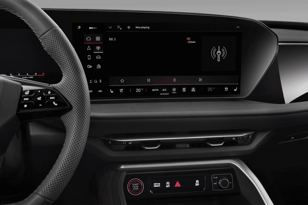 Audiosystem eines Audi SQ5 SUV