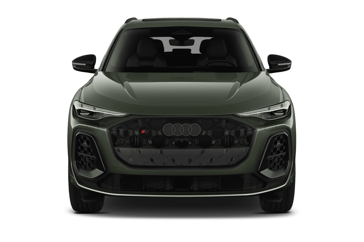 Frontansicht eines Audi SQ5 SUV, freigestellt