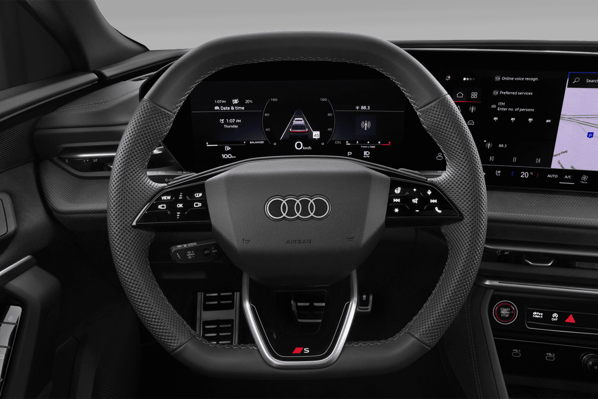 Lenkrad eines Audi SQ5 SUV