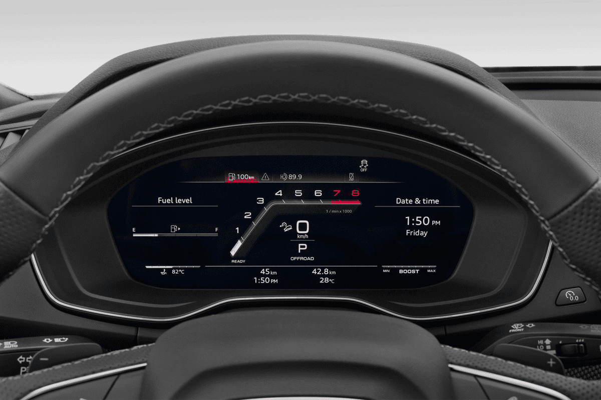 Kombiinstrument eines Audi SQ5 Sportback 