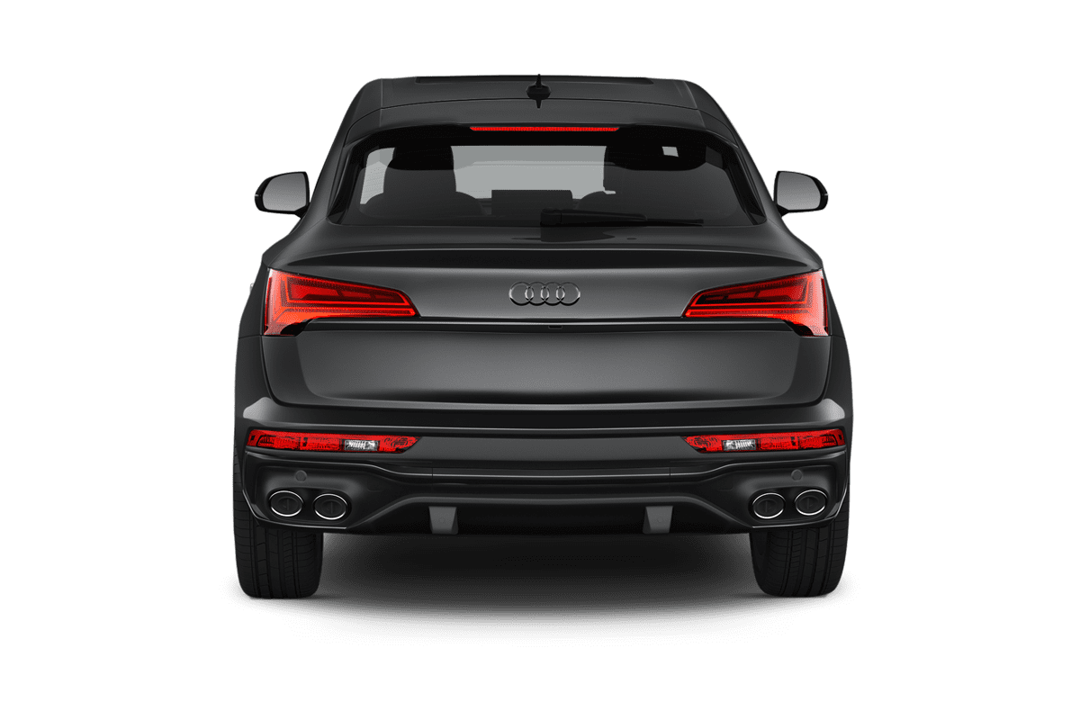 Heckansicht eines Audi SQ5 Sportback 