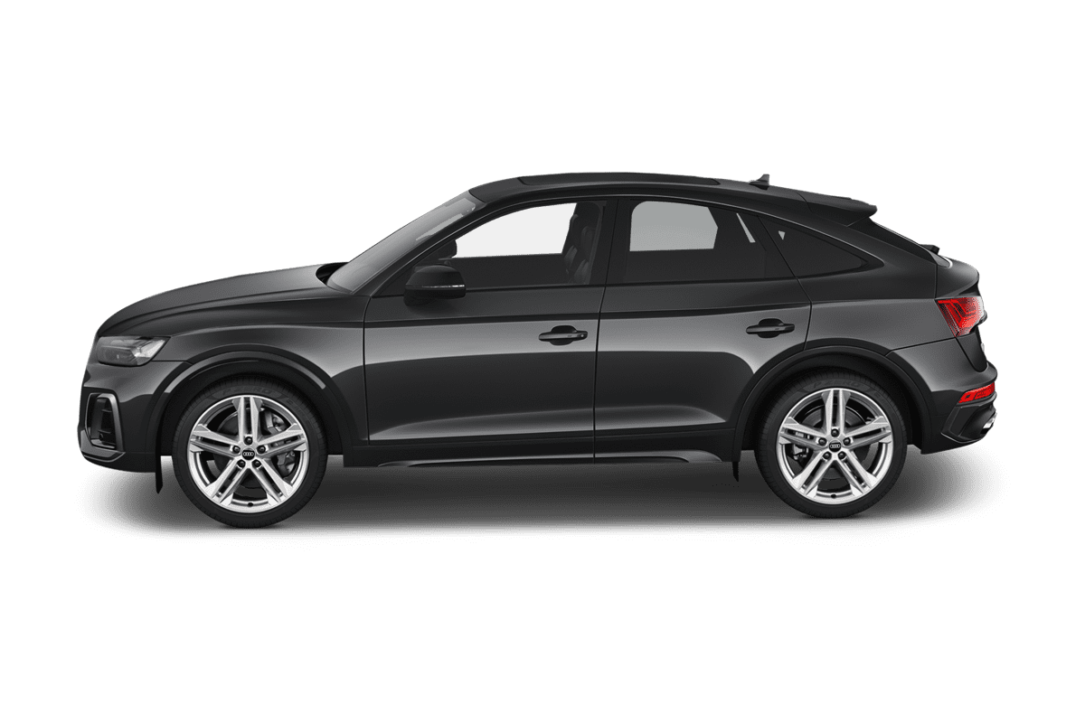 Seitenansicht eines Audi SQ5 Sportback 
