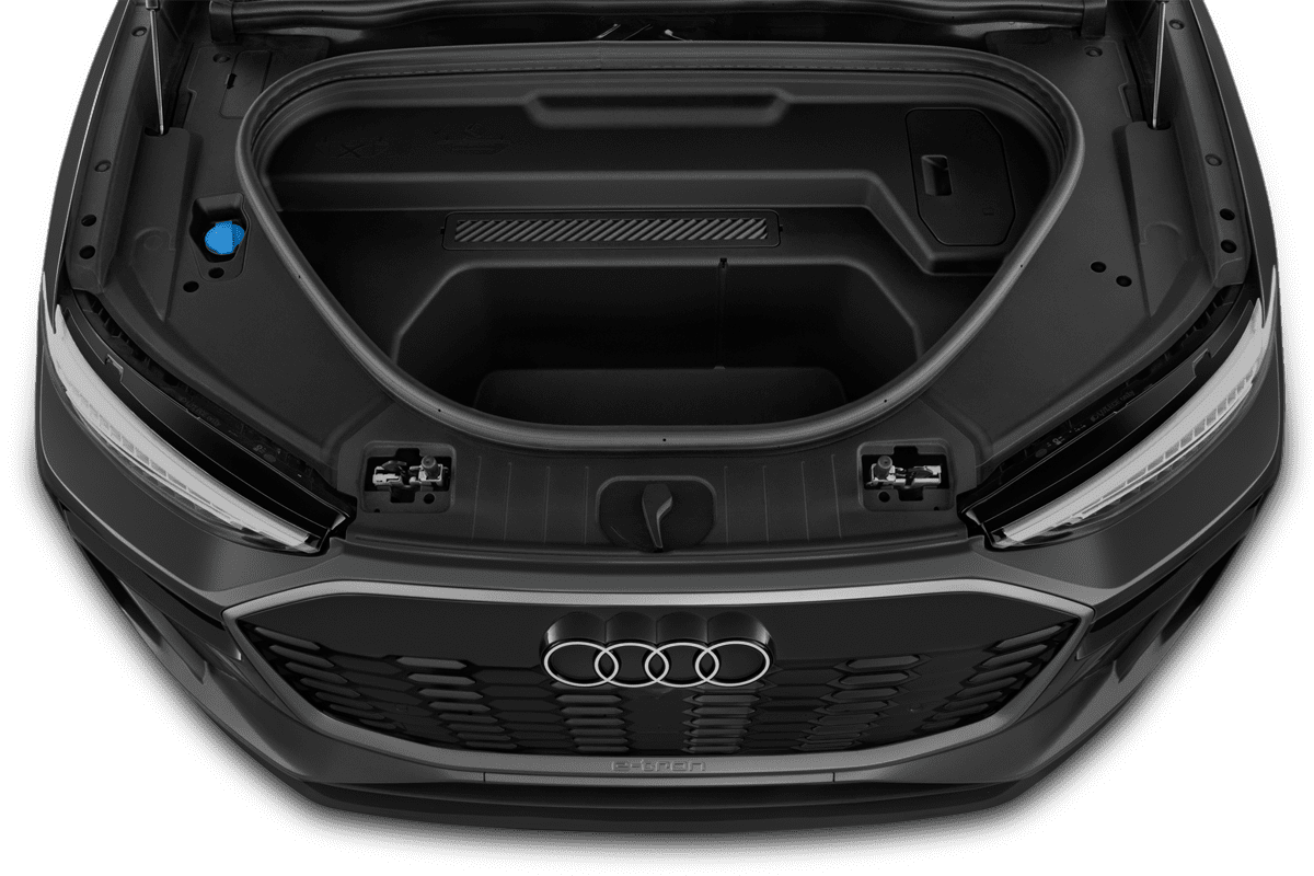 Motorraum eines Audi SQ6 SUV e-tron