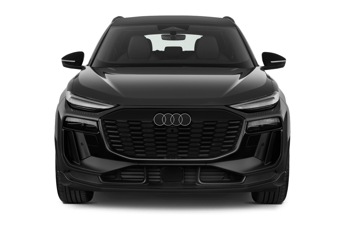 Frontansicht eines Audi SQ6 SUV e-tron, freigestellt