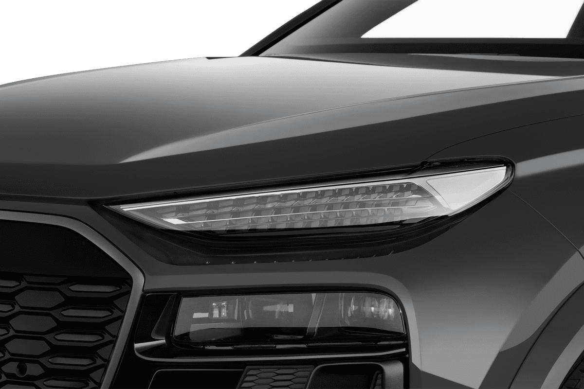 Frontscheinwerfer eines Audi SQ6 SUV e-tron