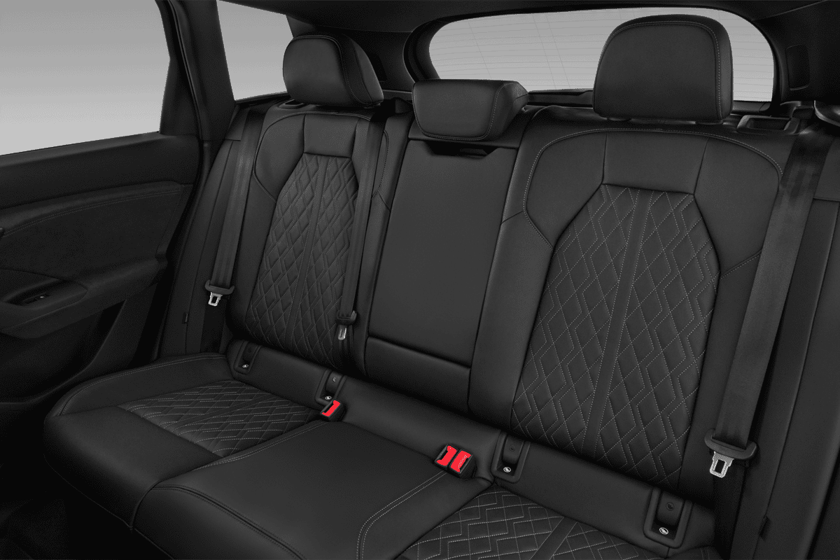 Rücksitzbank eines Audi SQ6 SUV e-tron