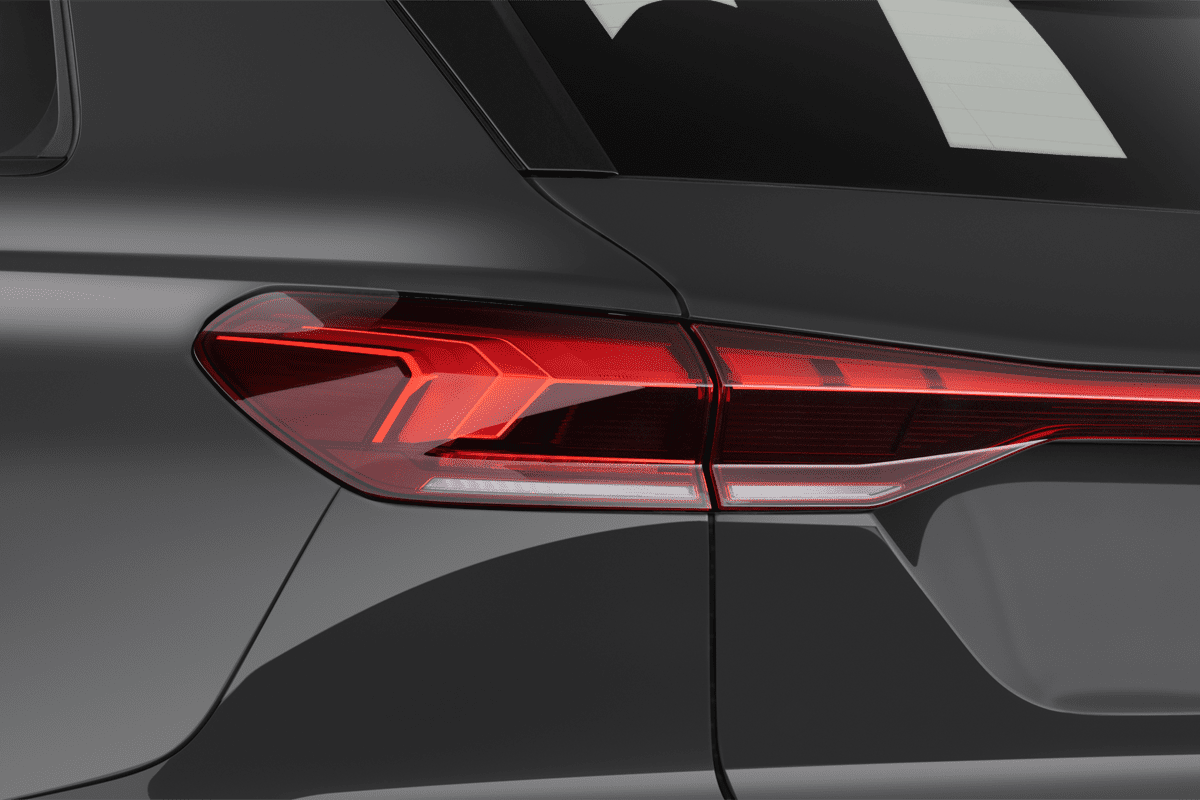 Heckleuchten eines Audi SQ6 SUV e-tron