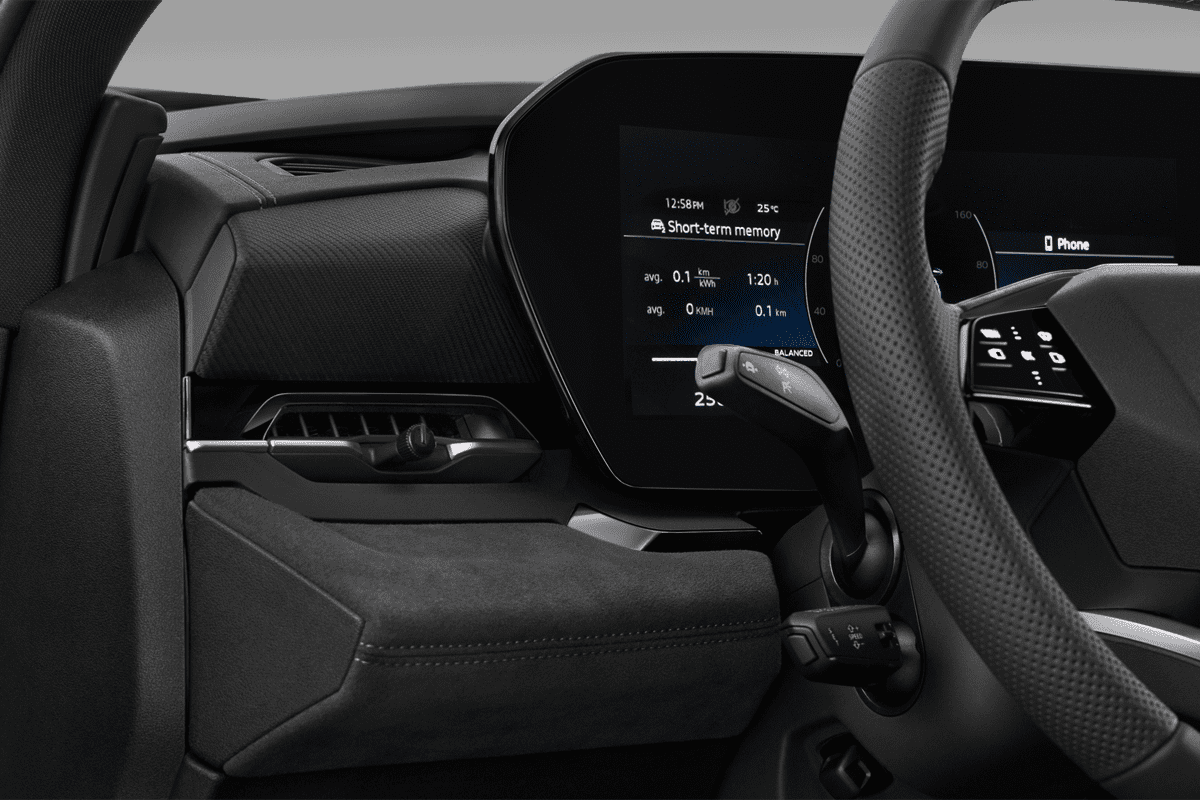 Lüftung eines Audi SQ6 Sportback e-tron