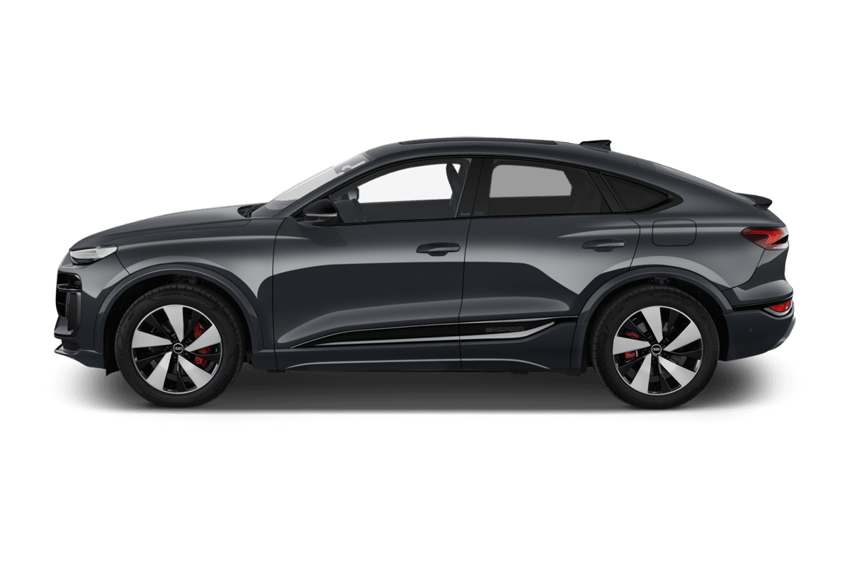 Seitenansicht eines Audi SQ6 Sportback e-tron