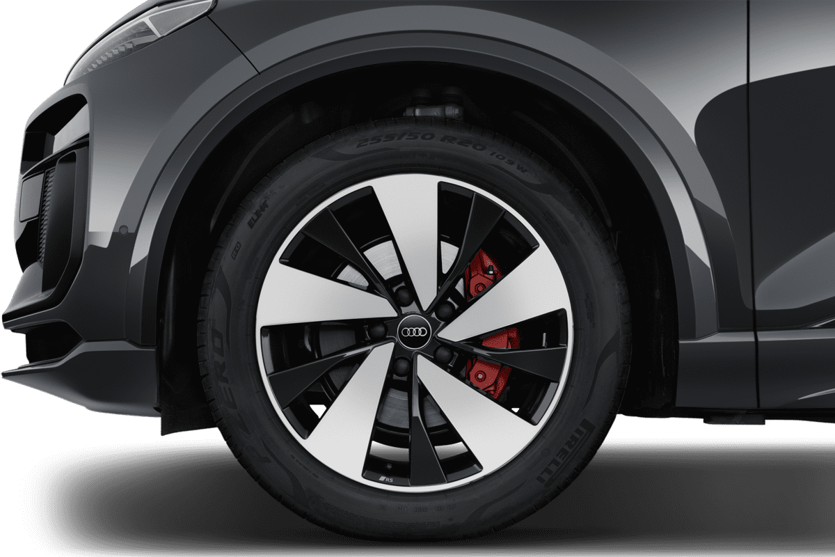 Radkappe oder Felge eines Audi SQ6 Sportback e-tron