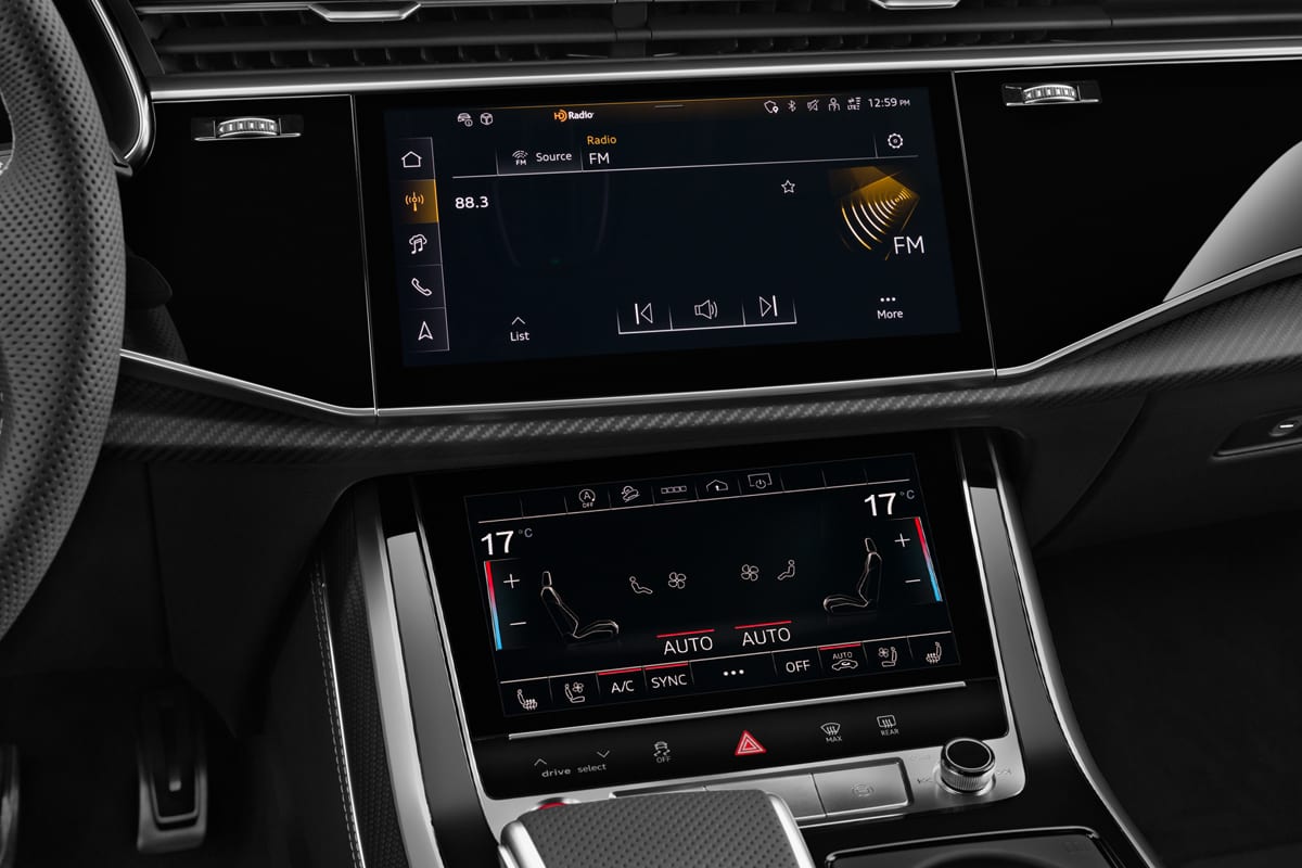 Audiosystem eines Audi SQ7 SUV