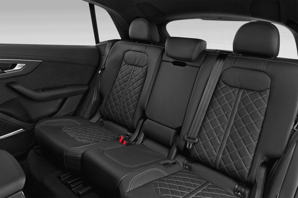 Rücksitzbank eines Audi SQ8 SUV
