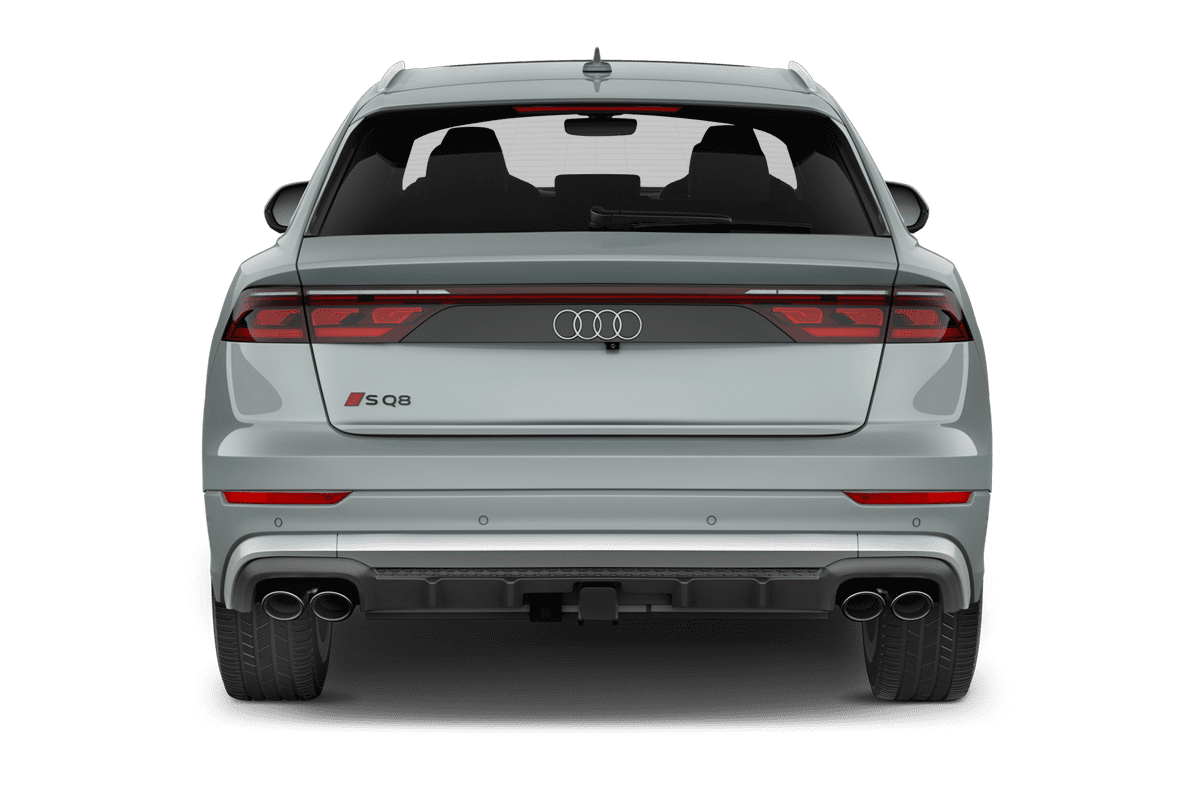 Heckansicht eines Audi SQ8 SUV