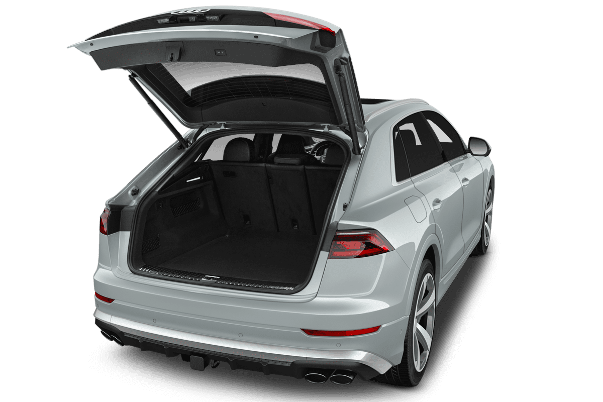 Kofferraum eines Audi SQ8 SUV