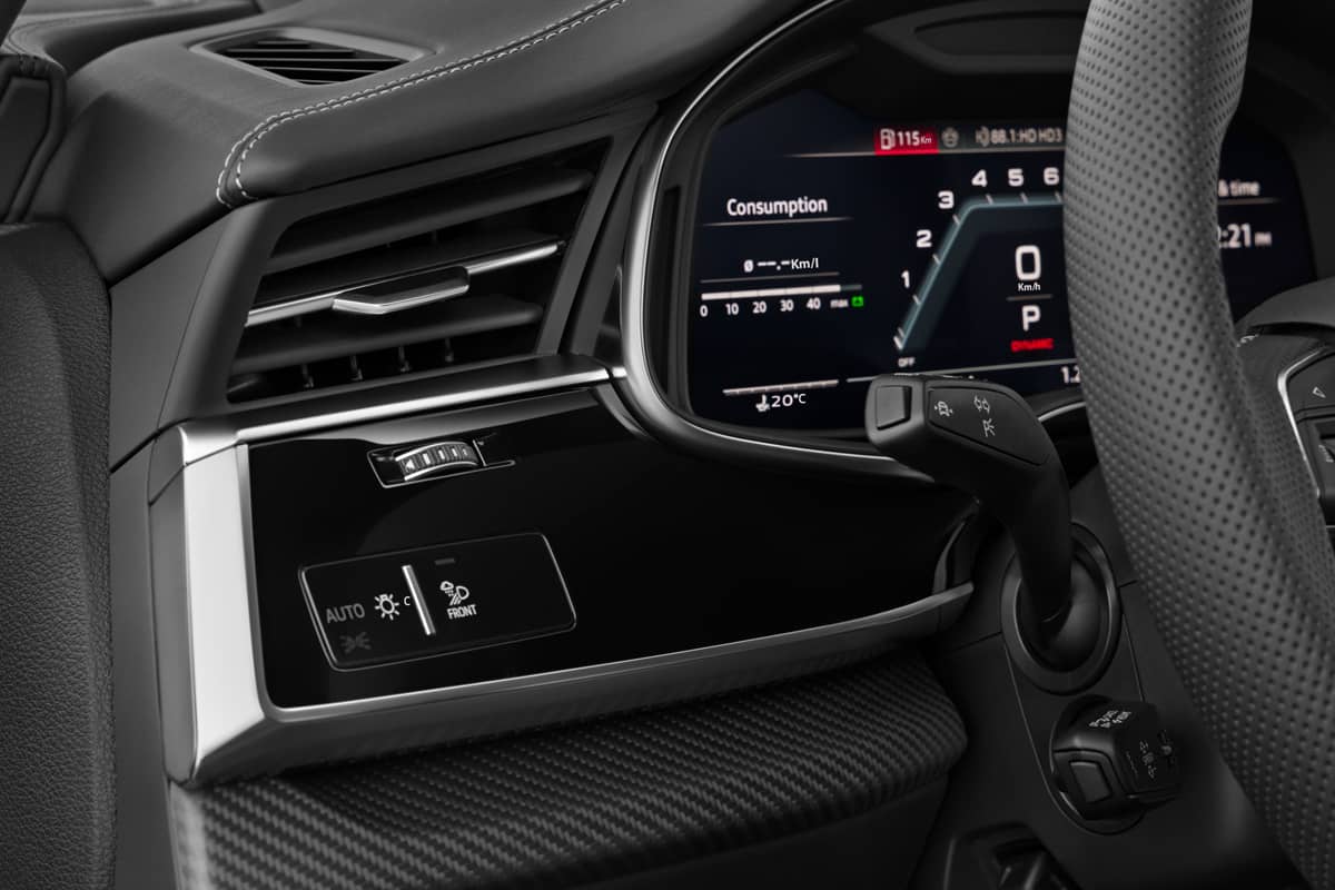 Lüftung eines Audi Q8 SUV